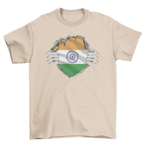 India Chest Burst T-shirt