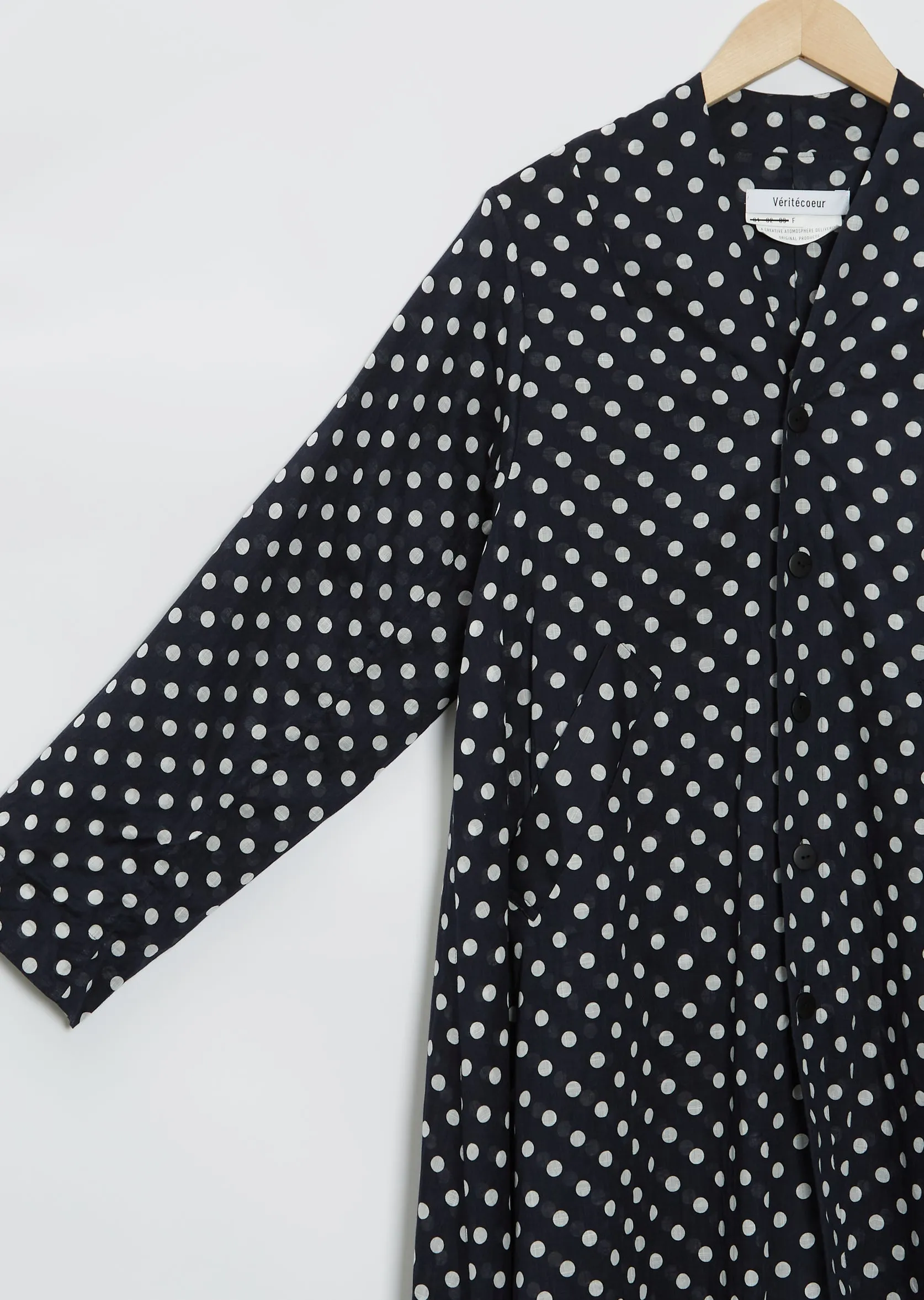 Long Sleeve Button Down Duster