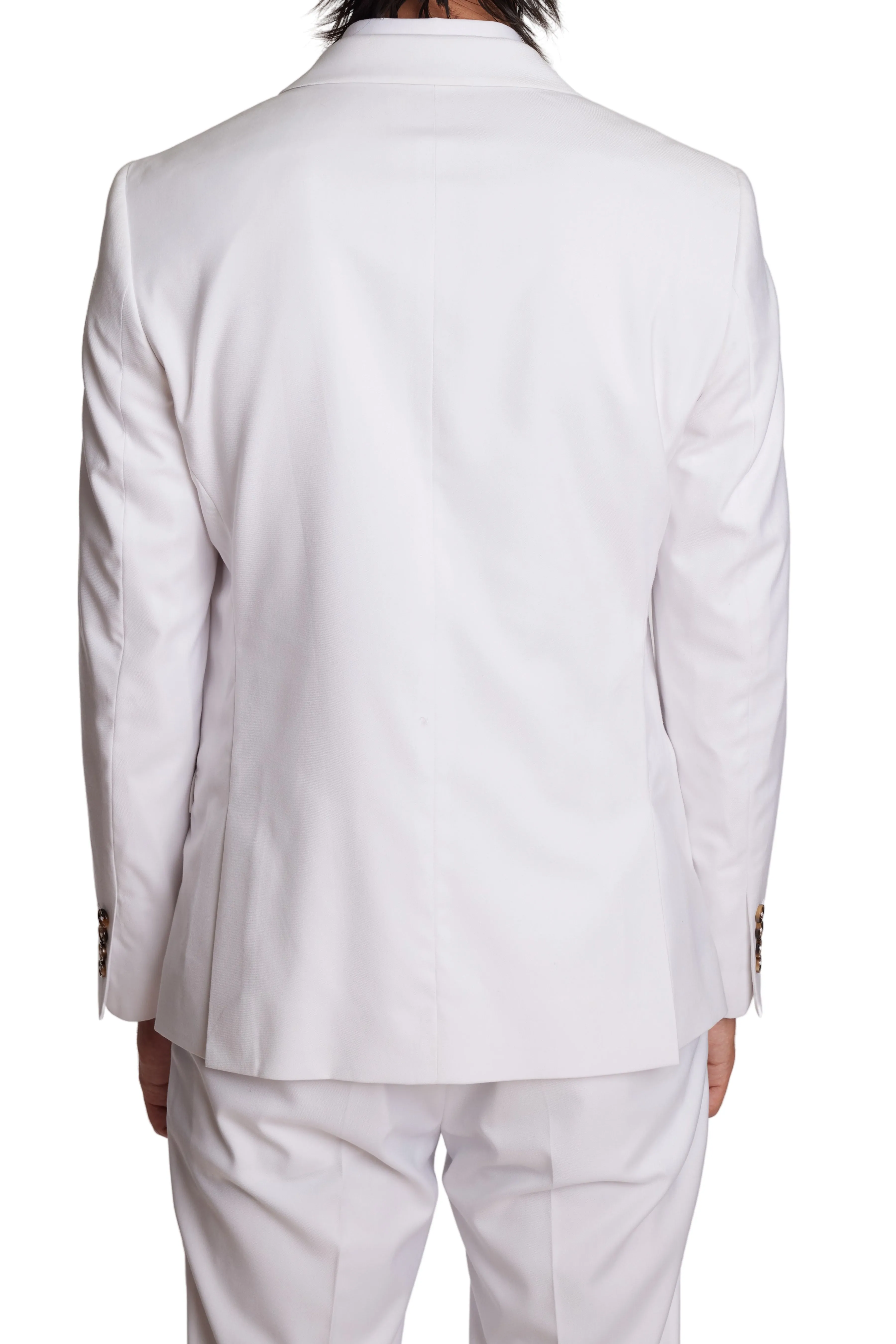 Soho Peak DB Jacket - slim - Summer White