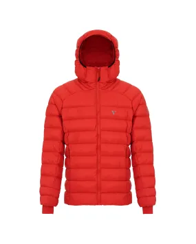 Summit – Men’s Packable Down Filled Insulated Jacket - Flame