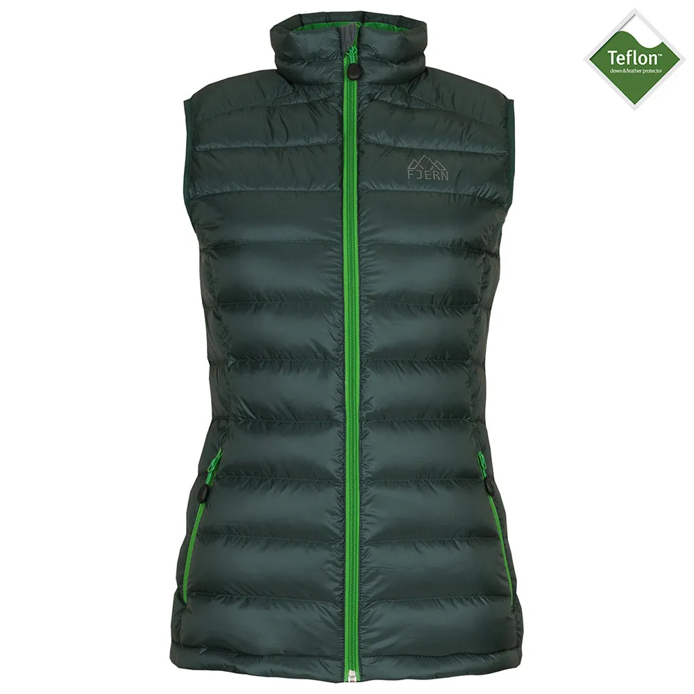 Womens Arktis Down Gilet (Pine/Green)